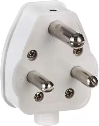 Anchor by Panasonic 3 Pin Plug | ISI Marked Plug White