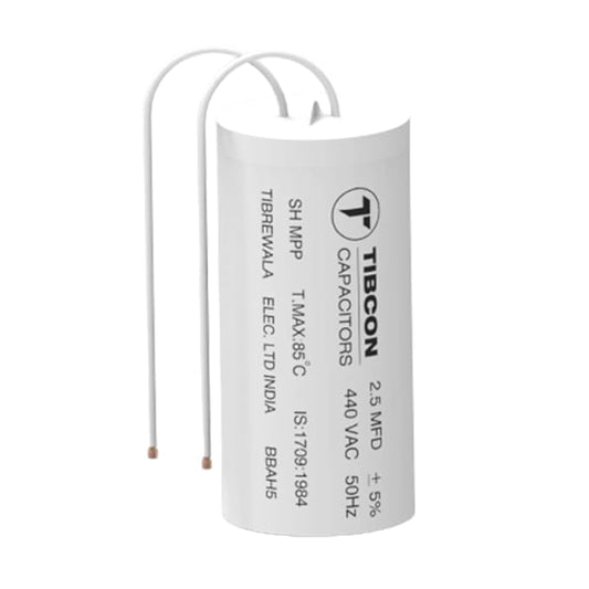 TIBCON Capacitor 2.50 MFD 440 VAC - Pack of 10