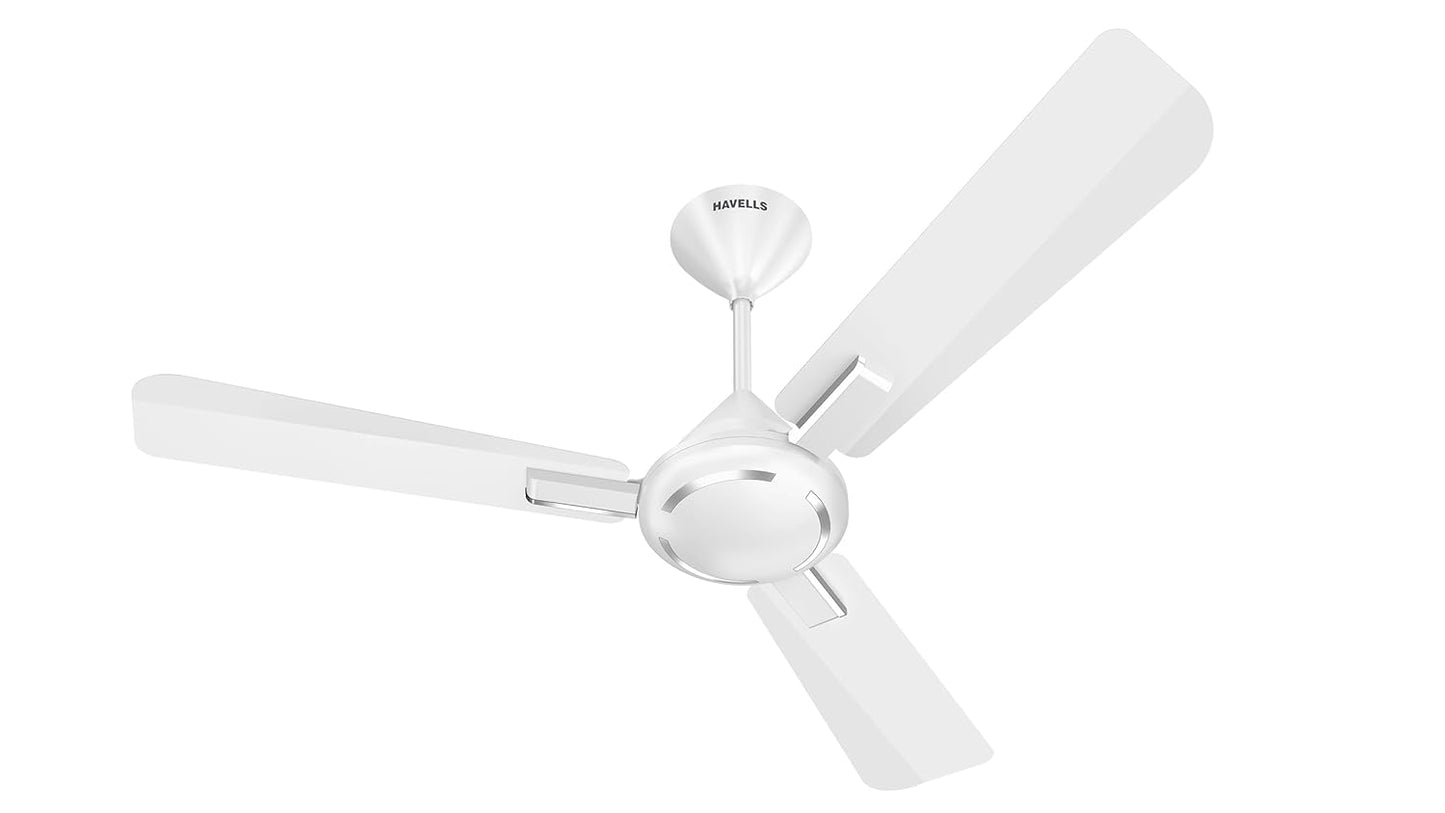 Havells 1200mm Ambrose ES Ceiling Fan | Premium Finish, Decorative Fan 100% Pure Copper Motor | 2 Year Warranty