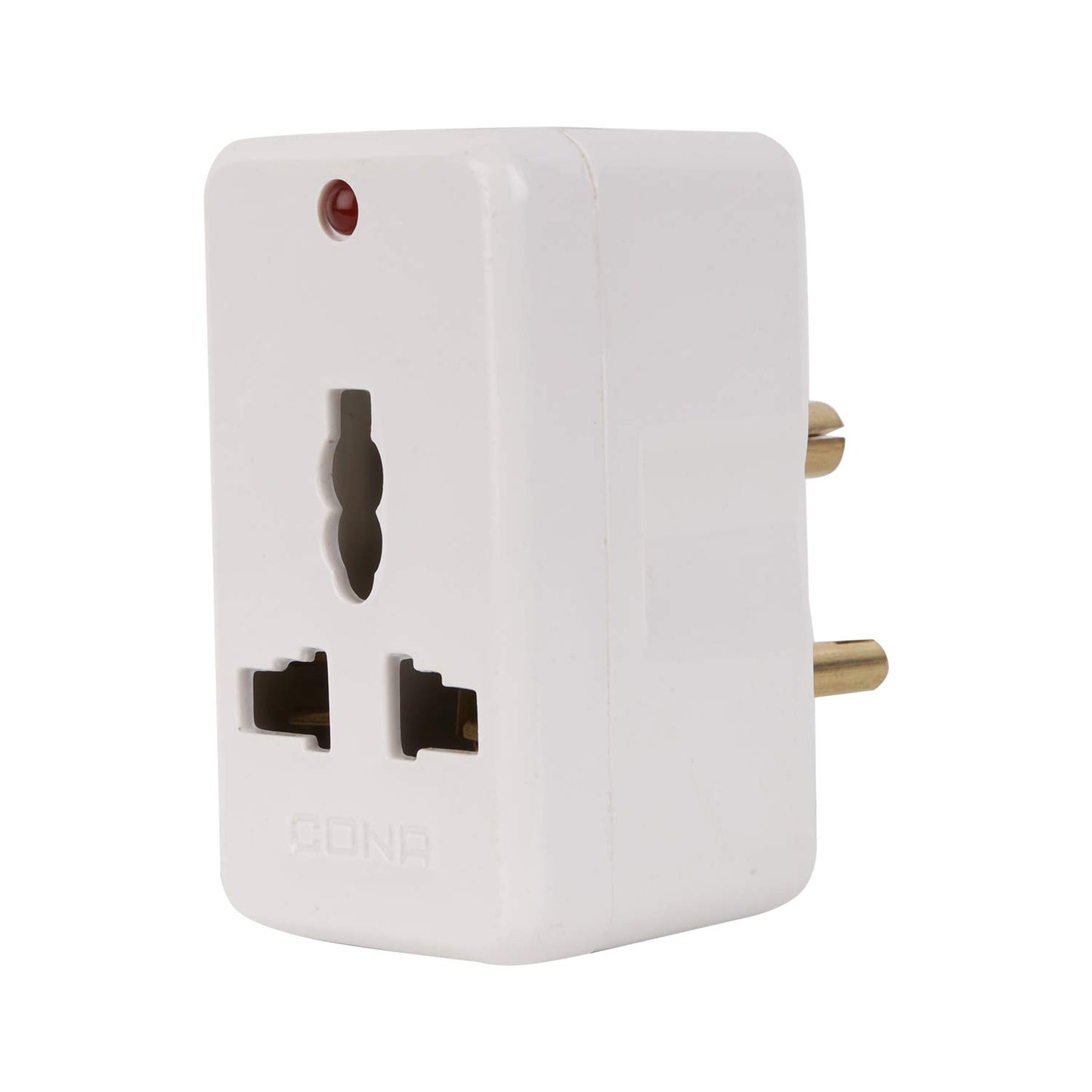 CONA Glossy/Smyle/Nexa 3-Pin Multi Plug Adapter