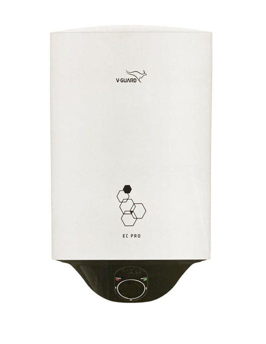 V-Guard EC pro Storage Water Heater, White