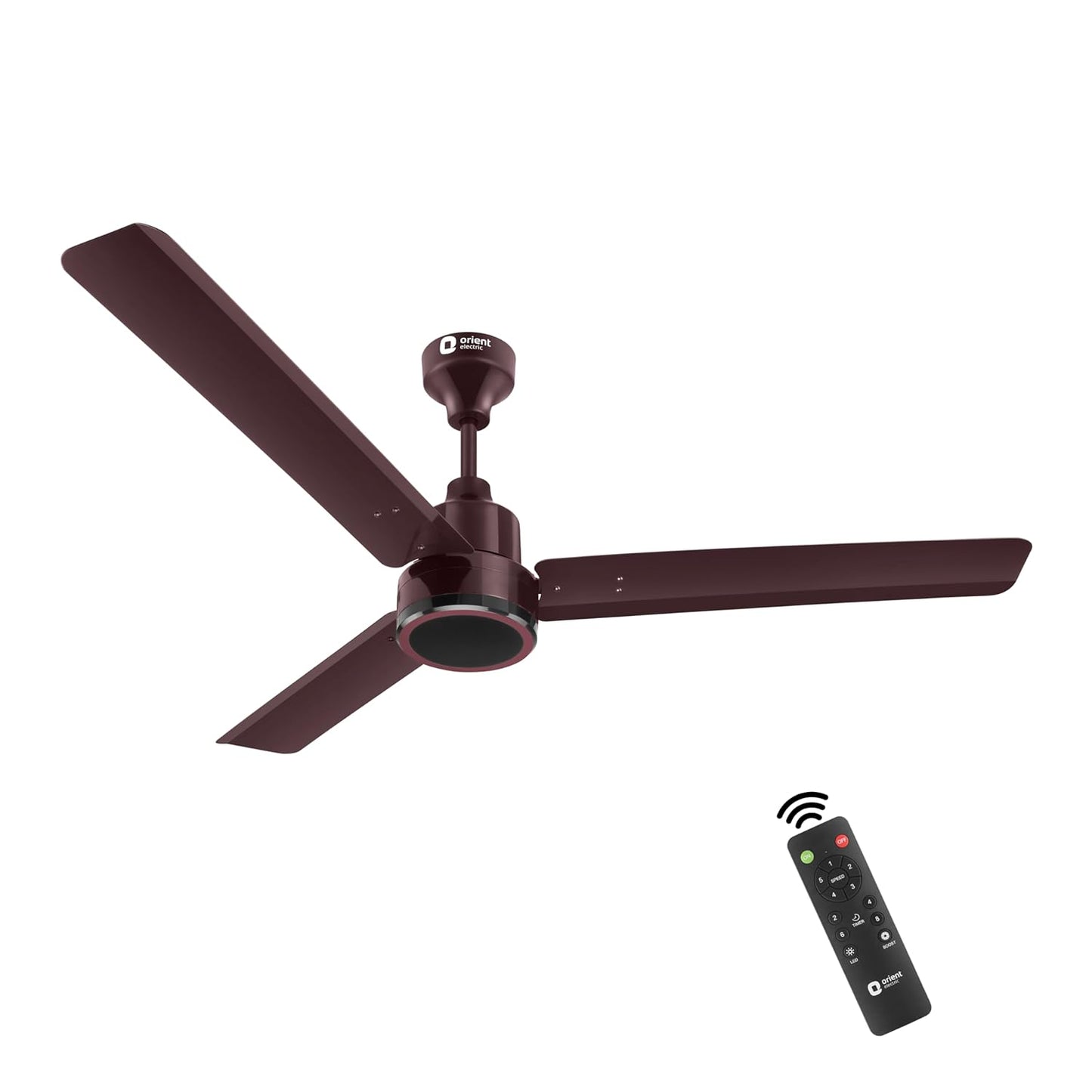 Orient Electric Zeno 1200mm BLDC Ceiling Fan with Remote | BEE 5-star rated Energy Saving Fan | 3-year warranty by Orient