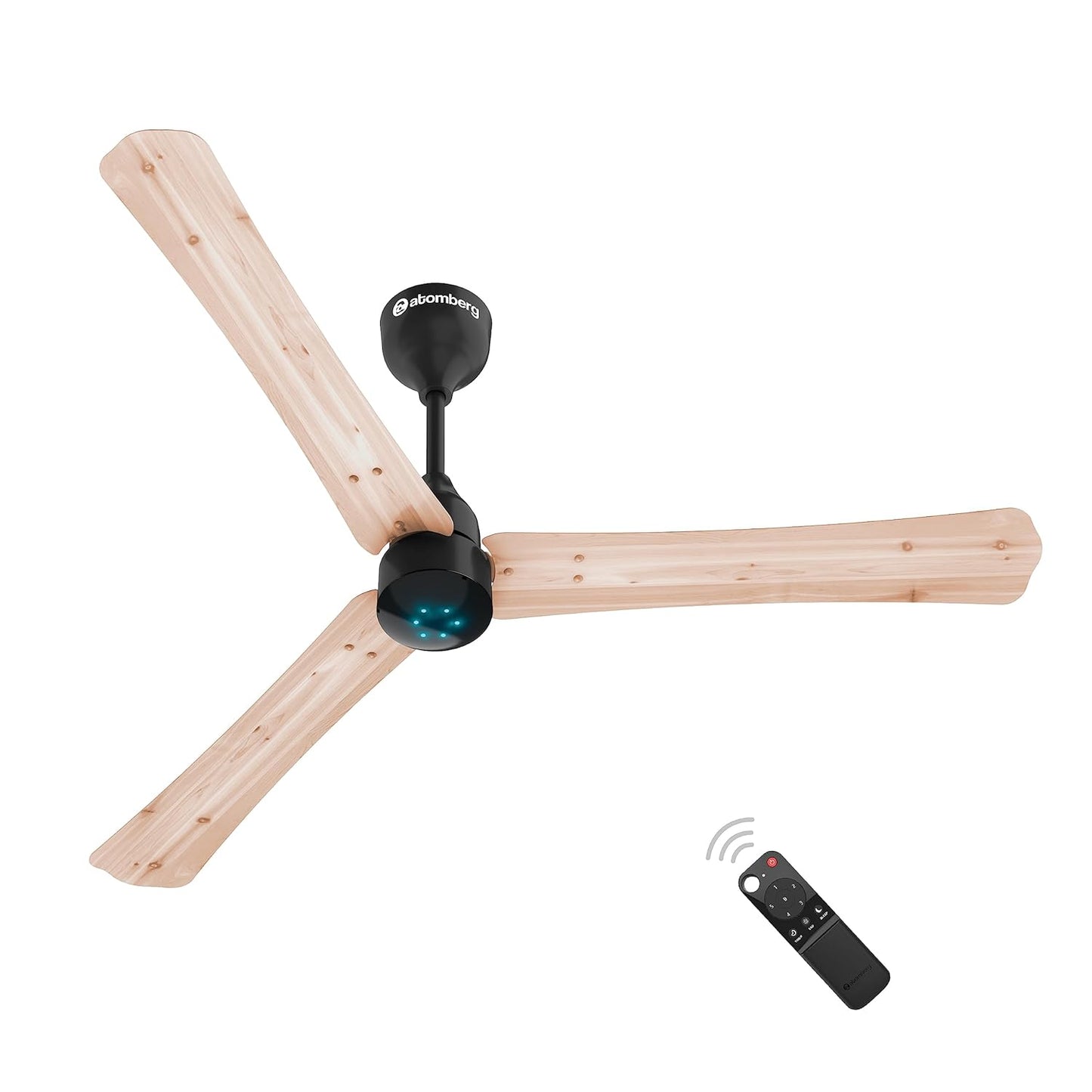 atomberg Renesa+ 1200mm BLDC Ceiling Fan with Remote for High Air Delivery and Energy Savings