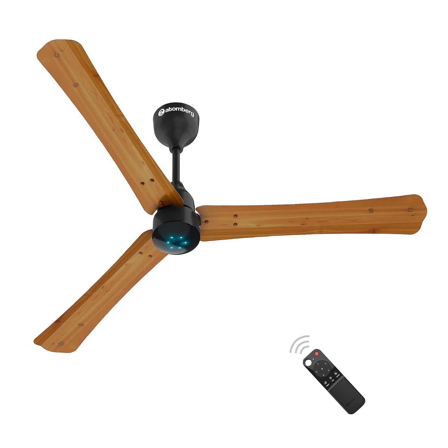 atomberg Renesa+ 1200mm BLDC Ceiling Fan with Remote for High Air Delivery and Energy Savings