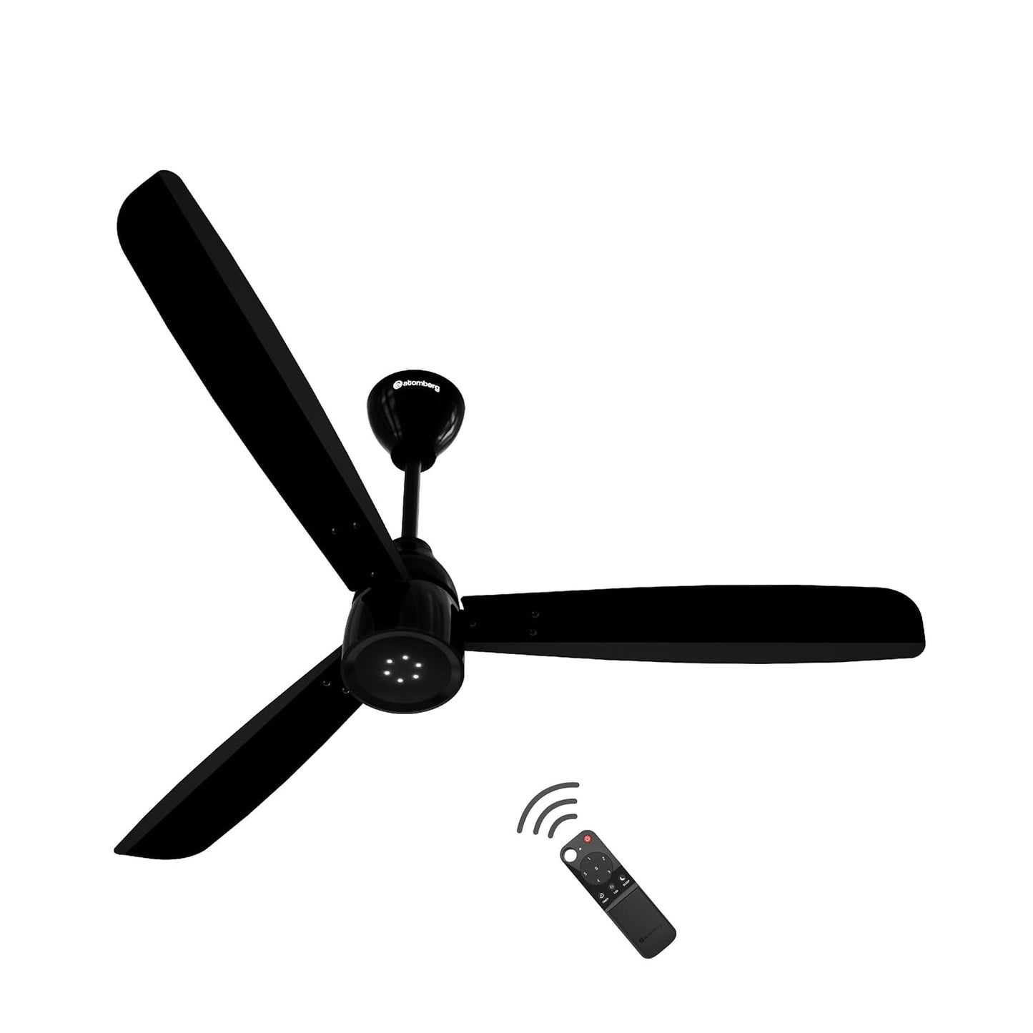 atomberg Renesa Enzel 1200mm BLDC Motor 5 Star Rated Sleek Ceiling Fans with Remote | Upto 65% Energy Saving | 1+1 Year Warranty