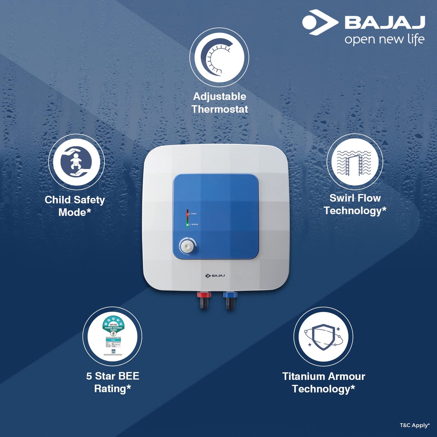 Bajaj Compagno 25L Storage Water Heater