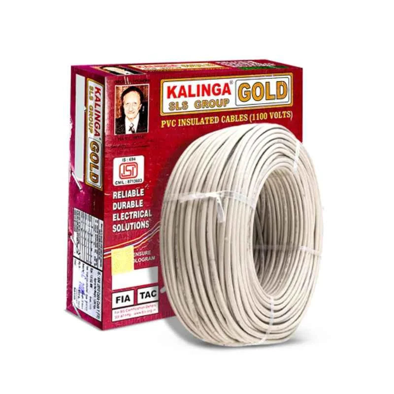 Kalinga Gold Single Core Flame Retardant House Cable, 90 Meter